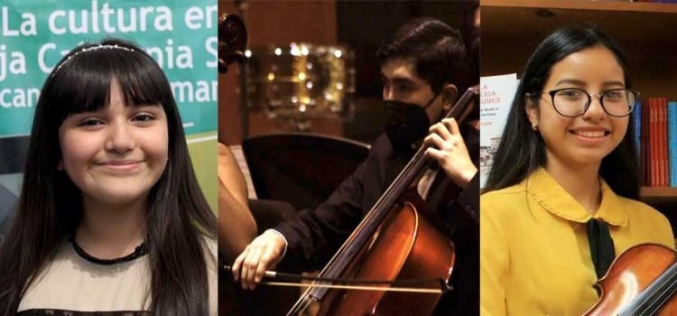 Tres sudcalifornianos a la Orquesta Sinfónica Infantil de México Tres sudcalifornianos a la Orquesta Sinfónica Infantil de México