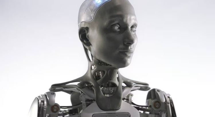 Ah llegado un robot humanoide con Inteligencia Artificial ayudando de guía en Las Vegas