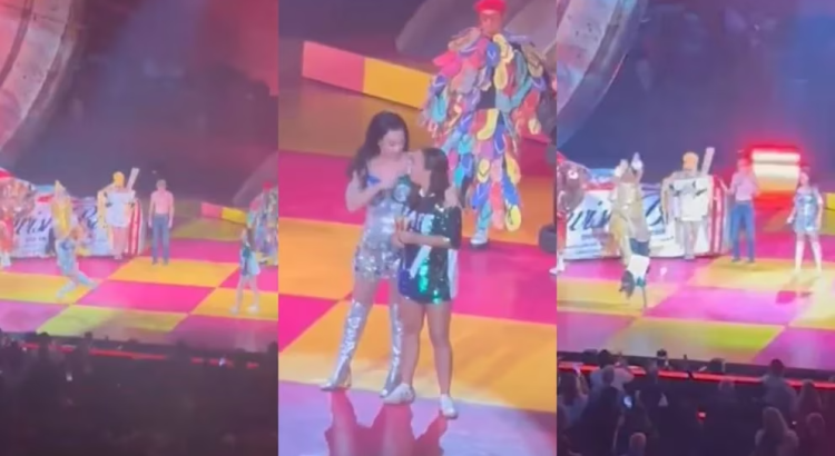 Una mexicana se roba el show en pleno concierto de Katy Perry en Las Vegas