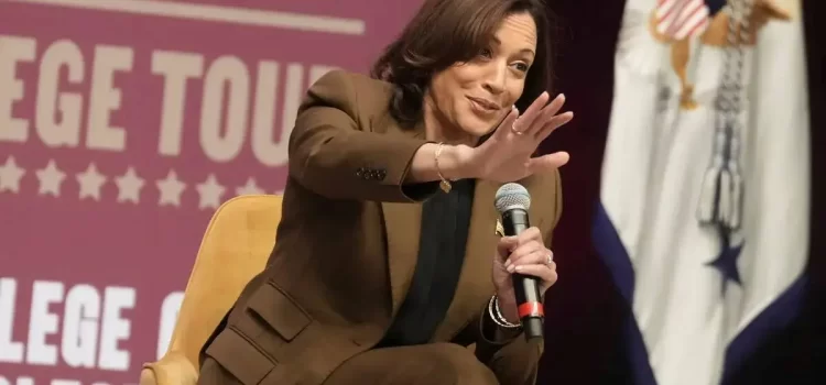 La Vicepresidenta Kamala Harris se encuentra en Las Vegas el dia de hoy