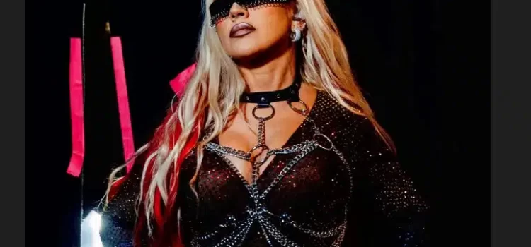 Christina Aguilera Deslumbra en su Nuevo Espectáculo en Las Vegas