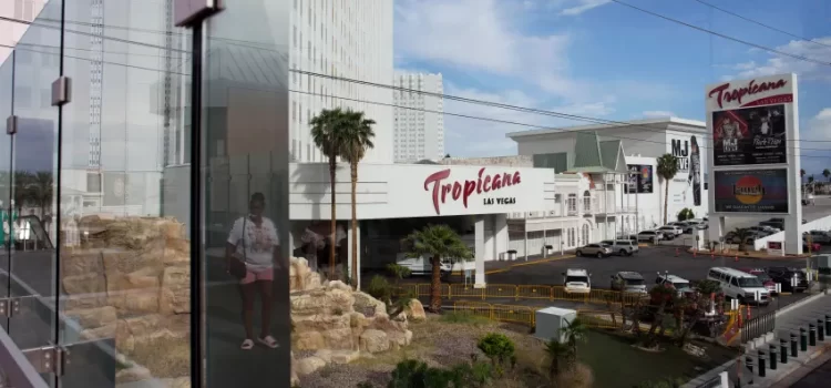 Adiós al Tropicana: Planean demoler emblemático hotel y casino en Las Vegas para dar paso a un estadio