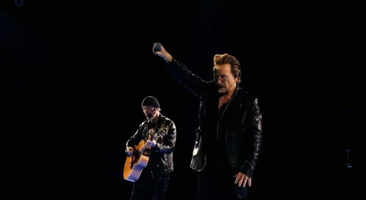 U2 rinde emotivo homenaje a Alexei Navalny en su concierto en Las Vegas