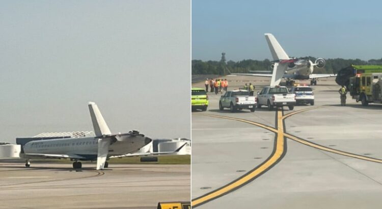 Dos aviones Delta colisionan en el aeropuerto de Atlanta