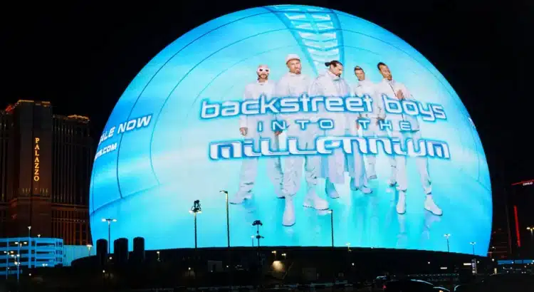 Los Backstreet Boys suben al escenario en Las Vegas Sphere