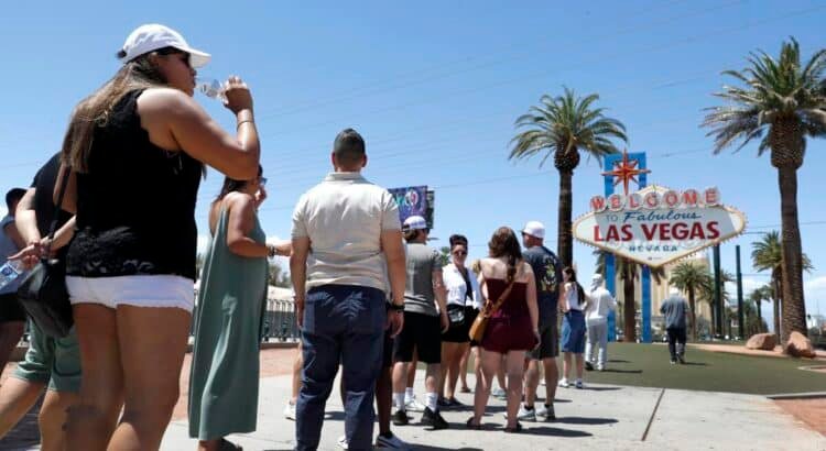 Las temperaturas en Las Vegas superarán los 100 grados durante la próxima semana