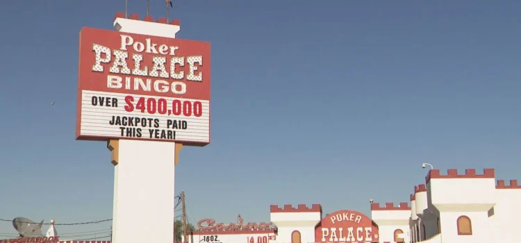 El Poker Palace en North Las Vegas cierra y 126 empleados serán despedidos