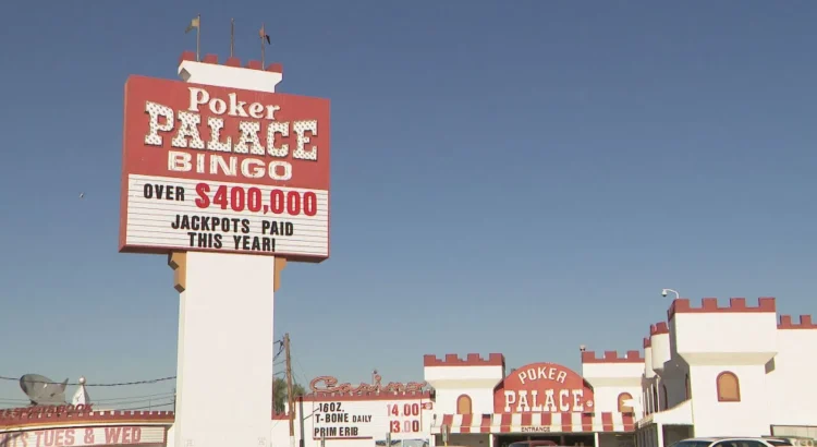 El Poker Palace en North Las Vegas cierra y 126 empleados serán despedidos El Poker Palace en North Las Vegas cierra y 126 empleados serán despedidos