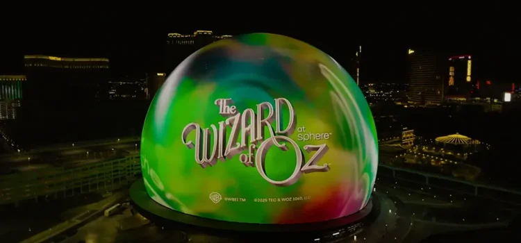Las Vegas Sphere estrenará un Mago de Oz mejorado con IA en 2025