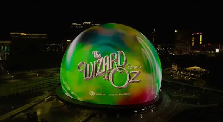 Las Vegas Sphere estrenará un Mago de Oz mejorado con IA en 2025