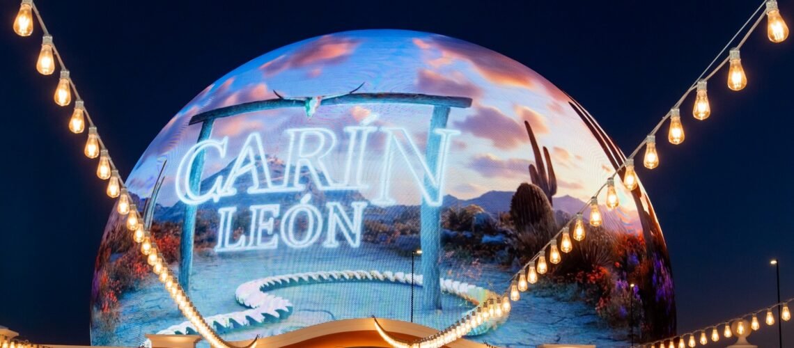 Carín León agota en una hora los boletos para sus conciertos en The Sphere de Las Vegas