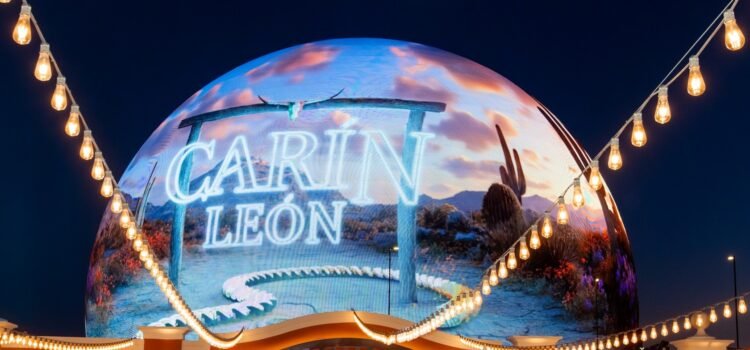 Carín León agota en una hora los boletos para sus conciertos en The Sphere de Las Vegas