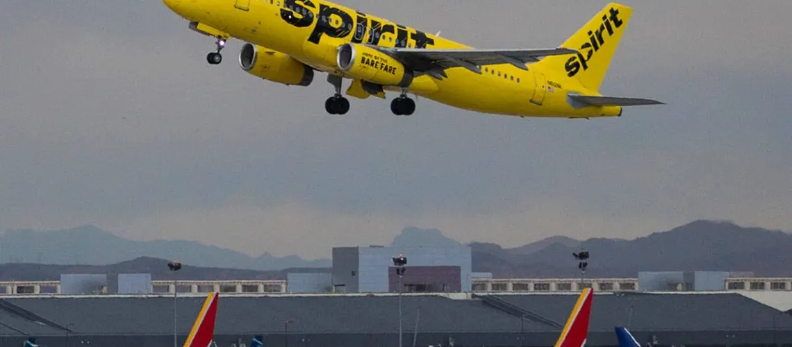 Spirit Airlines suspenderá temporalmente a casi 400 auxiliares de vuelo de Las Vegas