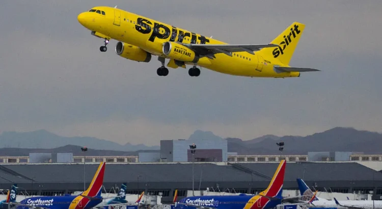 Spirit Airlines suspenderá temporalmente a casi 400 auxiliares de vuelo de Las Vegas