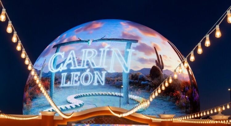 Carín León extiende su residencia en la Sphere de Las Vegas