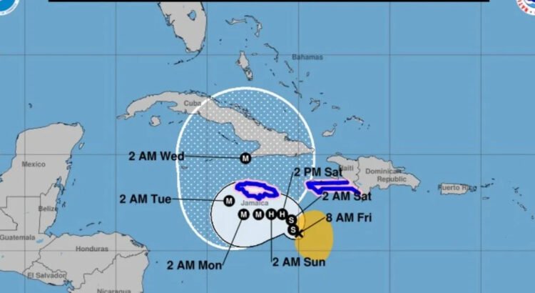 El huracán Melissa sube a categoría 5 y acecha Jamaica y Cuba El huracán Melissa sube a categoría 5 y acecha Jamaica y Cuba
