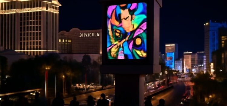 La nueva red de torres del Strip de Las Vegas revoluciona la publicidad turística