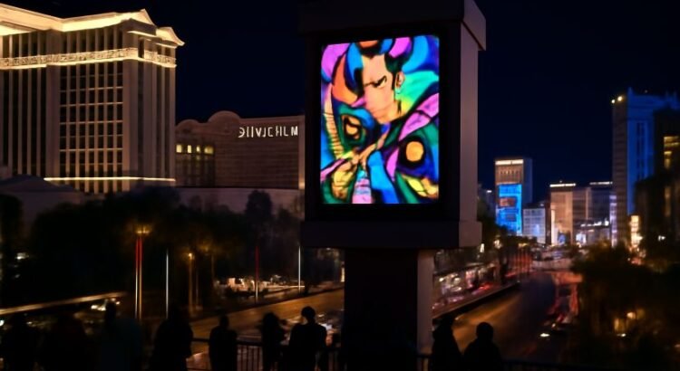 La nueva red de torres del Strip de Las Vegas revoluciona la publicidad turística La nueva red de torres del Strip de Las Vegas revoluciona la publicidad turística