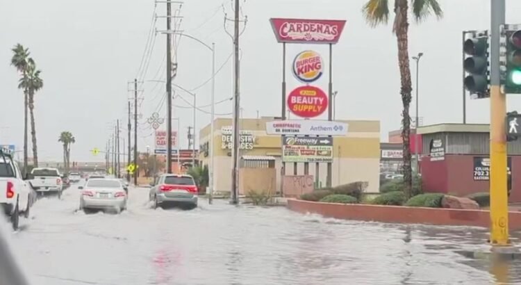 A pocos días de que comience el Gran Premio, una tormenta provoco inundaciones en Las Vegas
