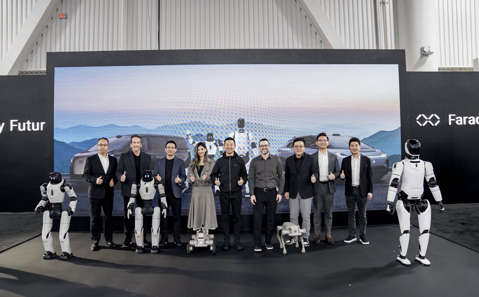 Faraday Future Intelligent Electric Inc. lanza tres series de productos robóticos en Las Vegas durante la feria anual NADA